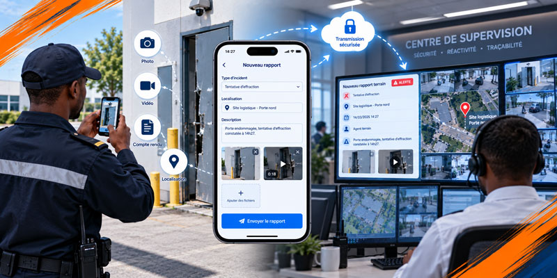 Application mobile de reporting